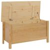 vidaXL Bo&icirc;te de rangement Hill Marron miel 90 x 40 x 45 cm