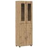 vidaXL Haut Armoire FLORIN 60 x 35 x 182 cm Ch&ecirc;ne artisanal