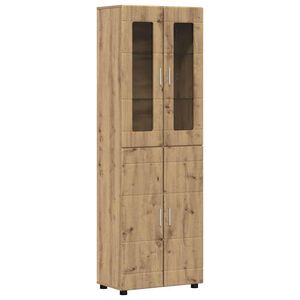 vidaXL Haut Armoire FLORIN 60 x 35 x 182 cm Ch&ecirc;ne artisanal
