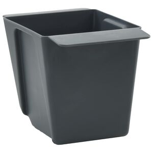 vidaXL Caisses &agrave; fleurs pour palettes Euro 12 pc Gris Polypropyl&egrave;ne