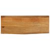 vidaXL Dessus de table &agrave; bord vivant 80x40x3,8 cm bois massif manguier