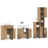 vidaXL Ensemble de meubles salle de bain 4 pcs bois d'ingénierie