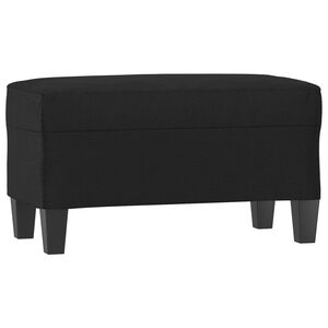 vidaXL Banc Noir 70x35x41 cm Similicuir