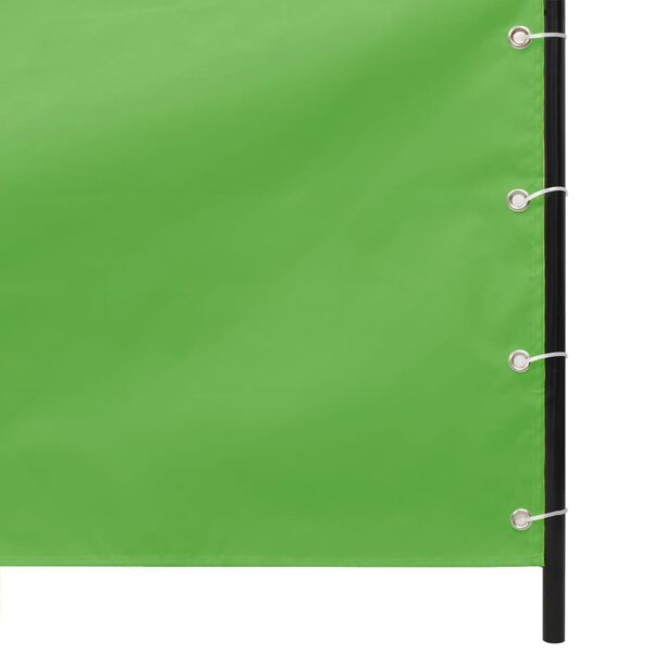 vidaXL &Eacute;cran de balcon Vert clair 140x240 cm Tissu Oxford
