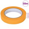 vidaXL Rubans de masquage pour peintre 12 pcs Jaune 19mm x 50m Papier