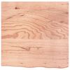 vidaXL &Eacute;tag&egrave;re murale marron clair bois ch&ecirc;ne massif trait&eacute;