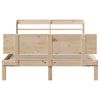vidaXL Cadre de lit et t&ecirc;te de lit sans matelas 135x190 cm