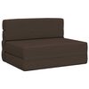 vidaXL Canap&eacute;-lit pliable Taupe 70 x 72 x 60 cm Tissu