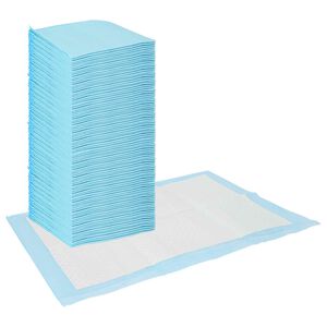vidaXL Tapis d'entra&icirc;nement pour animaux en tissu non tiss&eacute; 100 pc