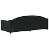 vidaXL Lit de repos sans matelas noir 90x200 cm tissu