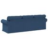vidaXL Canap&eacute; Bleu Dimensions globales: 245 x 82 x 80 cm (l x P x H)