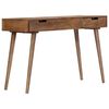 vidaXL Coiffeuse 112x45x76 cm Bois de manguier solide