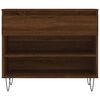 vidaXL Armoire &agrave; chaussures Ch&ecirc;ne marron 70x36x60 cm Bois d'ing&eacute;nierie