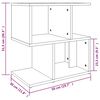 vidaXL Table de chevet Ch&ecirc;ne fum&eacute; 50x30x51,5 cm Bois d'ing&eacute;nierie