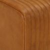 vidaXL Banc de bok Marron 107 cm Cuir de ch&egrave;vre v&eacute;ritable