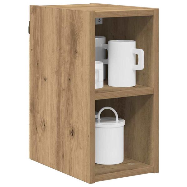 vidaXL Armoire suspendue Ch&ecirc;ne artisanal 20 x 29,5 x 40 cm