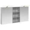 vidaXL Ensemble de Meubles de Salle de Bain 3 pc 140 x 14,5 x 70 cm