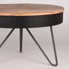 LABEL51 Table basse Saria 80x49 cm noir