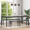 vidaXL Table de salle &agrave; manger / Table de repas Bois d'ing&eacute;nierie