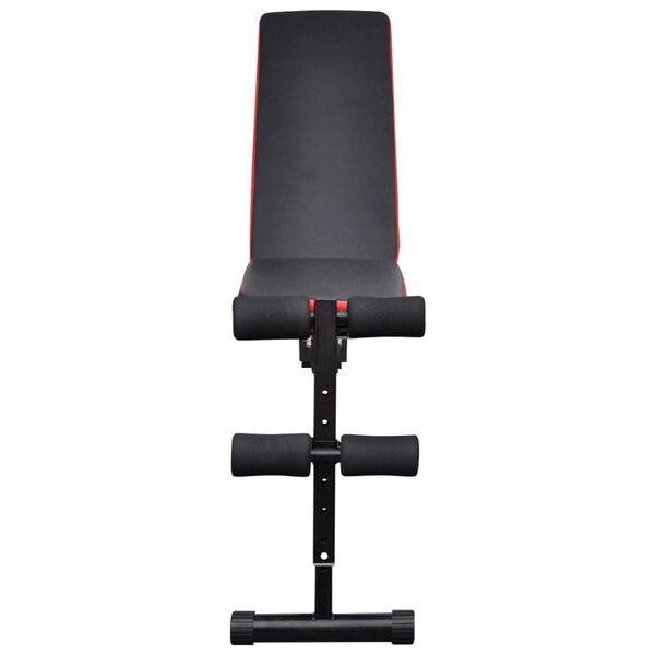 vidaXL Banc réglable d'exercice Positions multiples