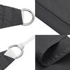 vidaXL Parasol en tissu oxford carr&eacute; 5x5 m anthracite