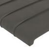 vidaXL Cadre de lit sans matelas gris fonc&eacute; 120x200 cm velours