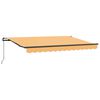 vidaXL Auvent R&eacute;tractable Sable 2,5 x 2 m tissu