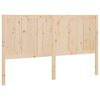 vidaXL T&ecirc;te de lit 155,5x4x100 cm Bois massif de pin
