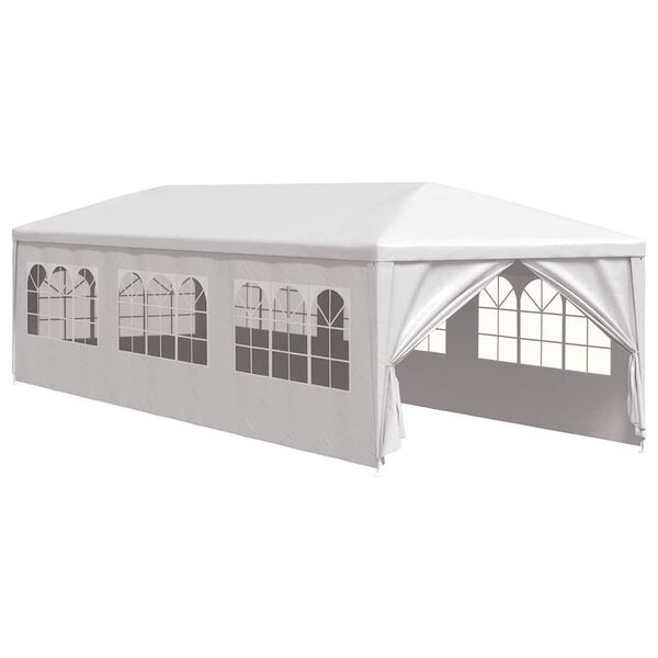 vidaXL Tente de r&eacute;ception 3x9 m Blanc