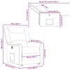 vidaXL Fauteuil inclinable &eacute;lectrique marron fonc&eacute; tissu