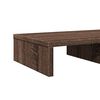 vidaXL Support de moniteur chêne marron 50x27x10 cm bois d'ingénierie