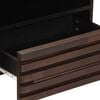 vidaXL Meuble TV marron 80x34x46 cm bois massif de manguier