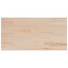 vidaXL Dessus de table 100x50x1,7 cm rectangulaire bois de pin massif
