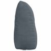 vidaXL Coussin de Dos Gris fonc&eacute; 60 x 24 x 50 cm Velours