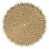 vidaXL Parasol en bambou avec toit en feuille de bananier 270 cm