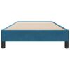 vidaXL Cadre de lit sans matelas bleu fonc&eacute; 80x210 cm velours