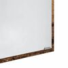 vidaXL Miroir de salle de bain LED Bois ancien 40 x 8,5 x 37 cm