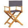 vidaXL Chaises pliables de jardin lot de 6 gris fonc&eacute; tissu