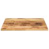 vidaXL Dessus de table 70x70x1,5 cm carr&eacute; bois massif de manguier brut