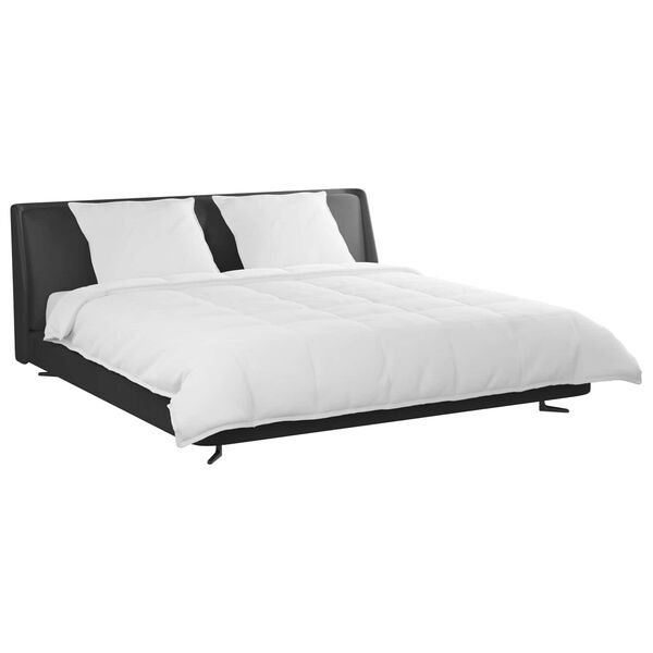 vidaXL Ensemble de Duvet avec oreiller 3 pcs Blanc Plume de canard