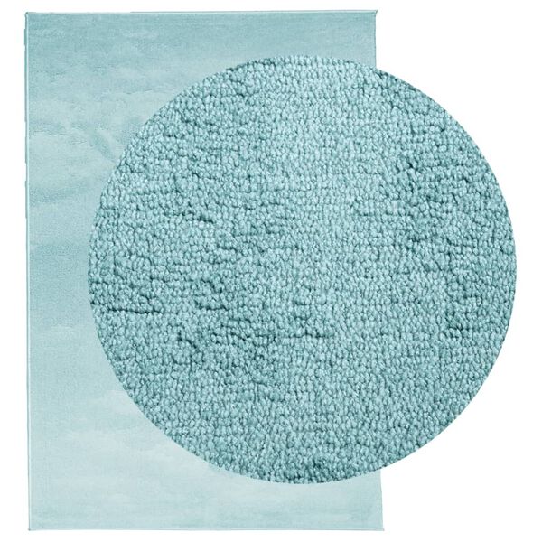vidaXL Tapis OVIEDO &agrave; poils courts vert 120x170 cm