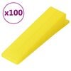 vidaXL Cales de nivellement pour carreaux 100 pcs
