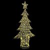 vidaXL Sapin de No&euml;l avec 240 LED Blanc chaud 181 cm PET