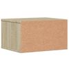 vidaXL Support d'imprimante chêne sonoma 40x32x22,5 cm bois ingénierie