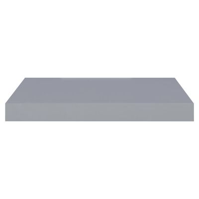 vidaXL Étagères murales flottantes 4 pcs Gris 40x23x3,8 cm MDF