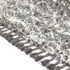 vidaXL Tapis berb&egrave;re PP Gris et beige 160x230 cm