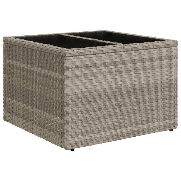 vidaXL Ensemble de canap&eacute; de jardin 8 pcs Gris clair et gris fonc&eacute;