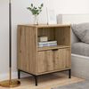 vidaXL Cabinet de chevet 2 pcs ch&ecirc;ne artisanal 49 x 36 x 61 cm