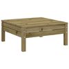 vidaXL Salon de jardin avec coussins 10 pcs bois de pin impr&eacute;gn&eacute;