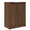 vidaXL Armoire à chaussures chêne marron 57x34x76 cm bois d'ingénierie